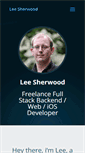 Mobile Screenshot of lee-sherwood.com